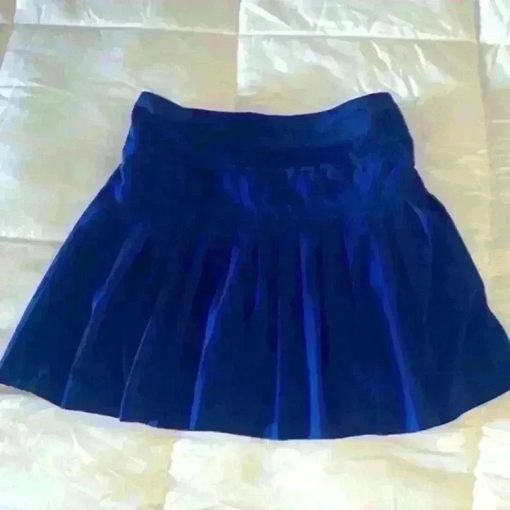 COPY - KYOYO RUFFLE BLUE SKORT